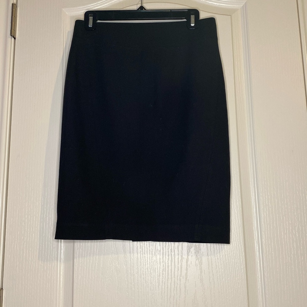 Black pencil skirt